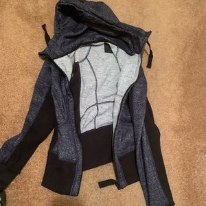 Love Tree blue and black hoodie size medium